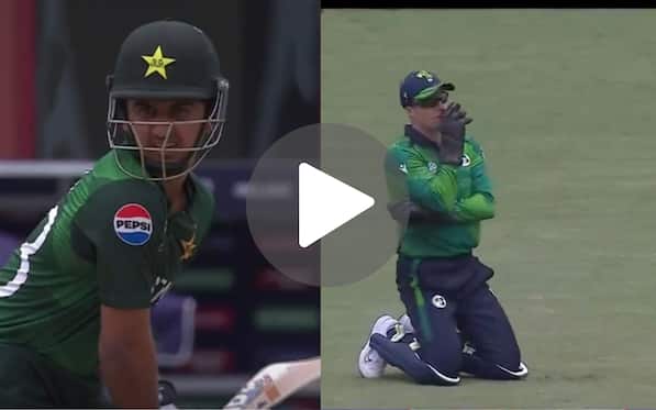 [Watch] Saim Ayub Fails To Learn From His Past Mistake; Loose Shot Puts PAK In Trouble